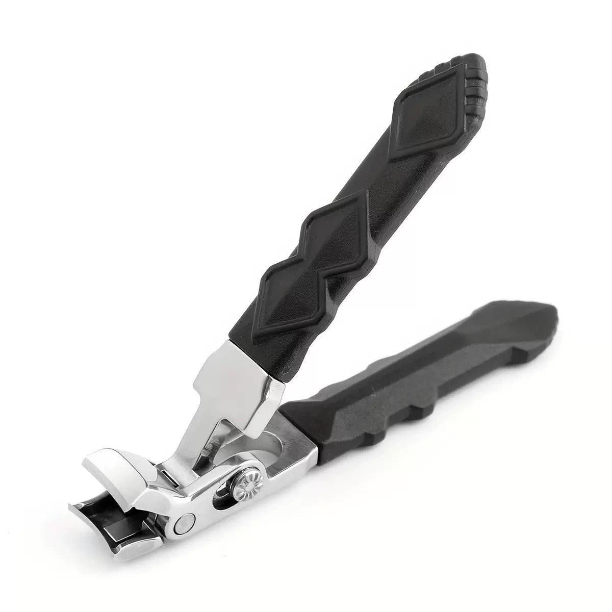 Cleşte de unghii ergonomic din oțel inoxidabil pentru seniori – mâner lung antialunecare pentru unghii groase (mâini și picioare)