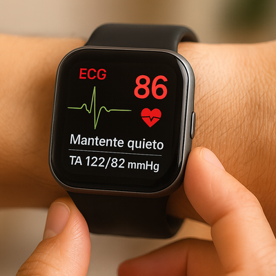 Cel mai nou Saluvina 2.0 – ceas inteligent pentru monitorizarea glicemiei.